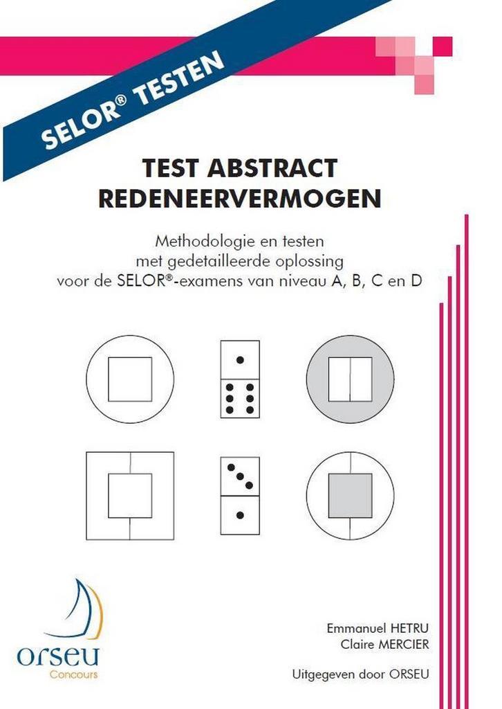 Test abstract redeneervermogen - selor testen 9782918796145, Boeken, Politiek en Maatschappij, Gelezen, Verzenden