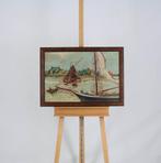 Ben Walrecht (1911-1980) - Vaart met boten