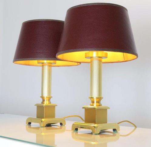 Herda - Een Paar Schitterende Exclusieve Bureaulampen /, Antiek en Kunst, Curiosa en Brocante