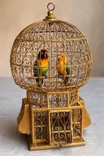 Mid-century modern Vogelkooi - IJzer - Een vintage, Antiek en Kunst