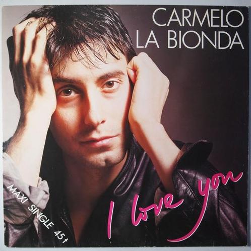 Carmelo La Bionda - I love you - 12, Cd's en Dvd's, Vinyl Singles, Maxi-single, Gebruikt, 12 inch, Pop