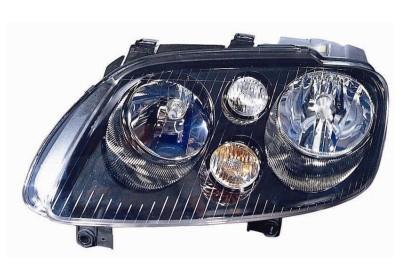 VW Touran 2003-2006 2xH7 Zwart Koplamp Links (Volkswagen), Auto-onderdelen, Verlichting, Nieuw, Verzenden