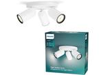 Veiling - Philips Pongee opbouwspot 3-lichts wit, Huis en Inrichting, Lampen | Plafondlampen, Nieuw