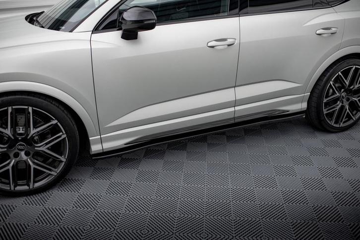 Side Skirts Diffuser V.2 voor Audi Q3 F3 S line / RSQ3, Auto diversen, Tuning en Styling, Ophalen of Verzenden