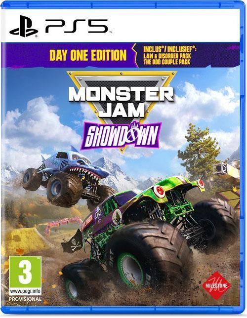 Monster Jam Showdown-Day One Edition (PlayStation 5) NIEUW, Games en Spelcomputers, Games | Sony PlayStation 5, Ophalen of Verzenden