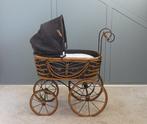 Onbenoemd - Speelgoed kinderwagen Oude Poppenwagen met 2, Antiek en Kunst