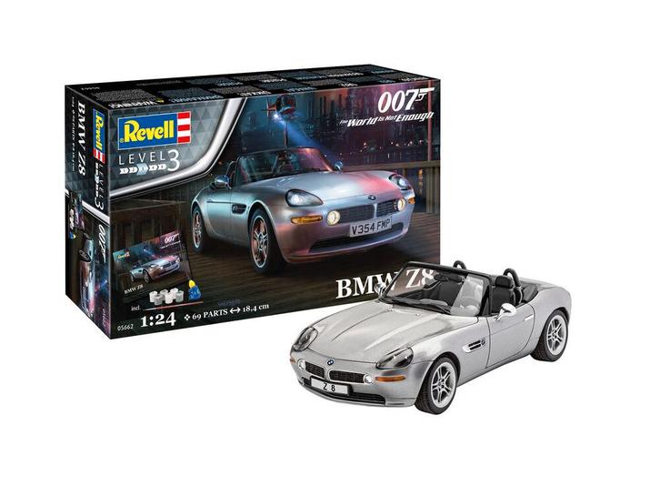 Revell 5662 Geschenkset James Bond BMW Z8 Schaal 1:24, Hobby en Vrije tijd, Modelbouw | Auto's en Voertuigen, Overige typen, Nieuw