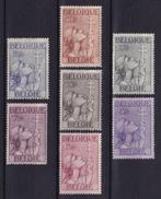 België 1933 - Kruis van Lotharingen - OBP/COB 377/83, Gestempeld