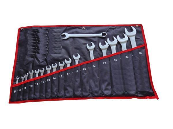 Veiling - 17-delige Ring- Steeksleutelset 6-36mm Chrome Vana, Doe-het-zelf en Bouw, Gereedschap | Handgereedschap