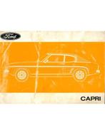 1972 FORD CAPRI INSTRUCTIEBOEKJE NEDERLANDS, Auto diversen, Handleidingen en Instructieboekjes