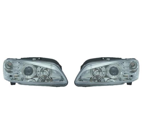 PHARES PEUGEOT 106 96-05 ANGEL EYES FOND CHROME, Auto-onderdelen, Verlichting, Verzenden
