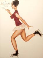 Alek Sander (XX-XXI) - Madame Cohiba im Winter als, Antiek en Kunst