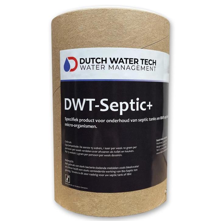 DWT-Septic+ | Bio-Septic Bacteriën voor 1/2 Jaar [0.5KG], Huis en Inrichting, Schoonmaakartikelen, Verzenden
