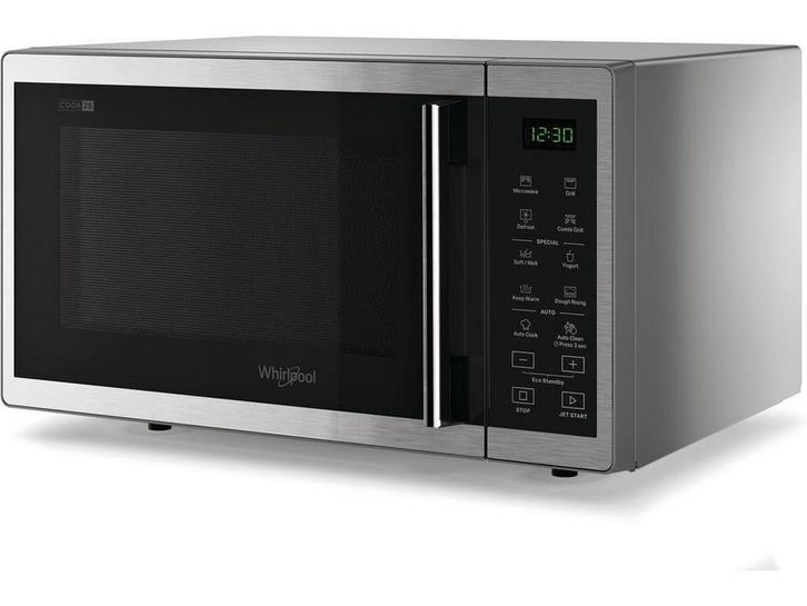 Whirlpool MWP 253 SX - Grill-magnetron 25 l 900 W, Elektronische apparatuur, Microgolfovens, Zo goed als nieuw, Verzenden