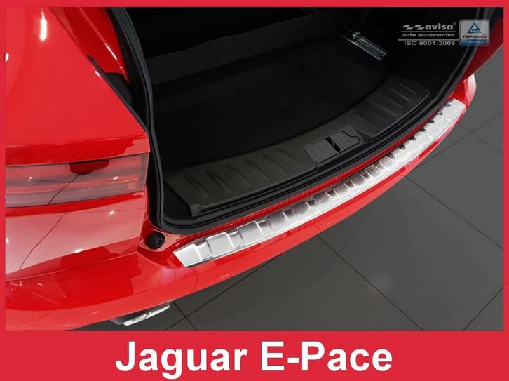 Achterbumperbeschermer | Jaguar | E-Pace 17- 5d suv. | RVS r, Auto diversen, Auto-accessoires, Nieuw, Verzenden