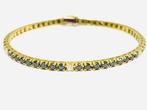 Tennis armband - 18 karaat Geel goud - 6.53ct. tw. Diamant, Handtassen en Accessoires, Antieke sieraden