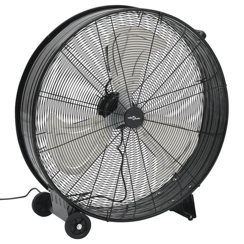 vidaXL Trommelventilator industrieel 187,7 W 77 cm zwart, Elektronische apparatuur, Airco's, Nieuw, Verzenden
