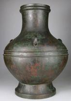 Grote vaas Hu archaïsch - Brons - China - Qing Dynastie, Antiek en Kunst