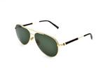 Tods - TO371 32N - Gold Metal Aviator Design & Green Lenses, Bijoux, Sacs & Beauté, Lunettes de Soleil & Lunettes | Femmes