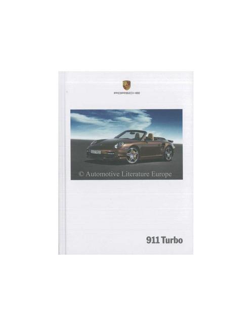 2008 PORSCHE 911 TURBO HARDCOVER BROCHURE NEDERLANDS, Livres, Autos | Brochures & Magazines