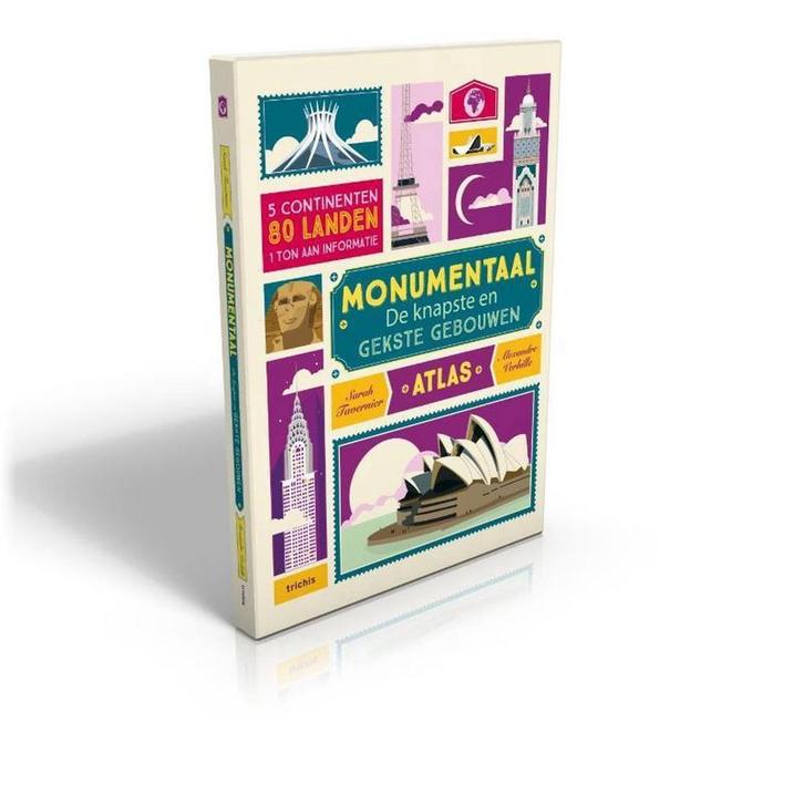 Atlas monumentaal 9789492077462 Sarah Tavernier, Boeken, Kinderboeken | Jeugd | 13 jaar en ouder, Gelezen, Verzenden
