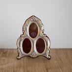 Lijst- triplo ovale - .925 zilver - decoratie, Antiek en Kunst