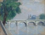 Raymond Thibesart (1874-1968) - Paris, le pont neuf, Antiek en Kunst