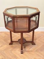 Vitrine - Gegoten messing - Roterende Art Deco vitrine