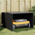 vidaXL Garage voor robotmaaier 86x90x52/57 cm poly rattan, Tuin en Terras, Grasmaaiers, Verzenden, Nieuw