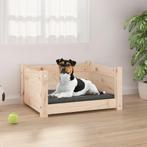 vidaXL Hondenbed 55,5x45,5x28 cm massief grenenhout, Dieren en Toebehoren, Verzenden, Nieuw