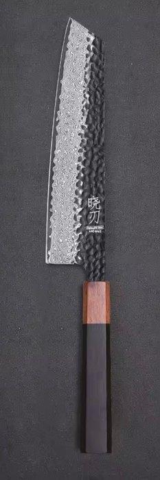 kiritsuke - Keukenmes - Carbon, Hars, Hout, Staal, Acier de, Antiek en Kunst, Antiek | Keukengerei