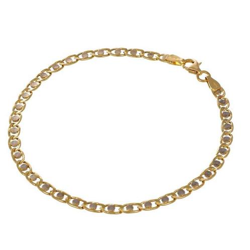 Armband - 18 karaat Geel goud, Witgoud, Handtassen en Accessoires, Armbanden
