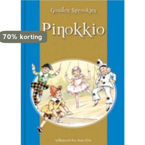 Gouden Sprookjes - Pinokkio 9789079758333 Rene Cloke, Boeken, Kinderboeken | Kleuters, Zo goed als nieuw, Verzenden