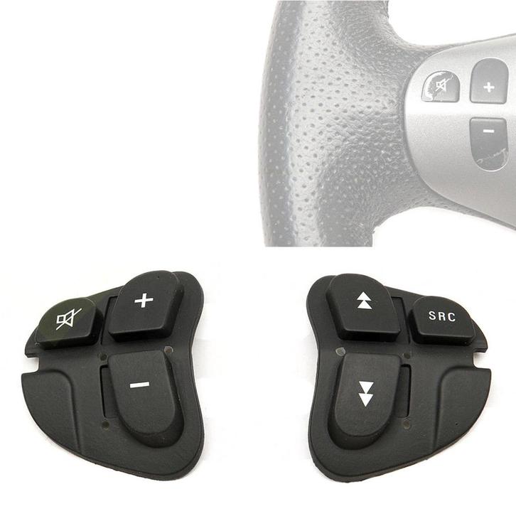 Alfa Romeo 147 156 166 GT Stuurwiel Bedieningsknoppen Rubber, Auto-onderdelen, Interieur en Bekleding, Nieuw, Verzenden