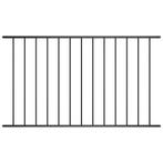Hekpaneel Zwart -47% | Beveilig je tuin met dit tweede ka..., Tuin en Terras, Verzenden, Nieuw, IJzer, Tuinhek