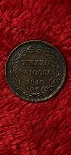 Italie, Bologne Gregorio XVI. 1/2 Baiocco 1840 (Sans prix de
