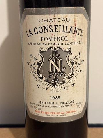 1989 Chateau la Conseillante - Bordeaux, Pomerol - 1, Nieuw