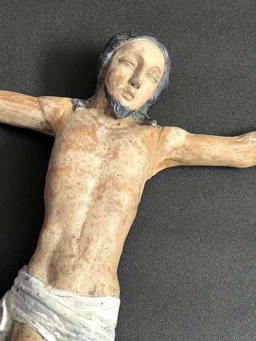Sculpture, Corpus Christi - 50 cm - Bois, Antiek en Kunst, Kunst | Niet-Westerse kunst