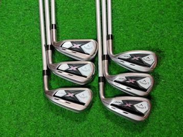 Callaway X2 Hot golfset 5/6/7/8/9/sw ladies flex golfclubs beschikbaar voor biedingen