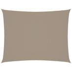 Zonnescherm Rechthoekig 3,5x4,5m Taupe | Retour Deal | -40%, Tuin en Terras, Zonneschermen, Verzenden, Nieuw, 450 cm of meer