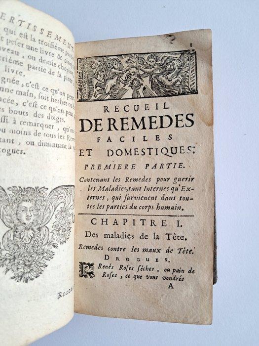 Fouquet Marie - Recueil des remedes faciles et domestiques -, Antiek en Kunst, Antiek | Boeken en Manuscripten