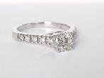 Verlovingsring - 18 karaat Witgoud - 0.67ct. tw. Diamant
