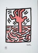 Keith Haring – Offset Lithografie, 50×70 cm, Gecertificeerd, Antiek en Kunst, Kunst | Litho's en Zeefdrukken