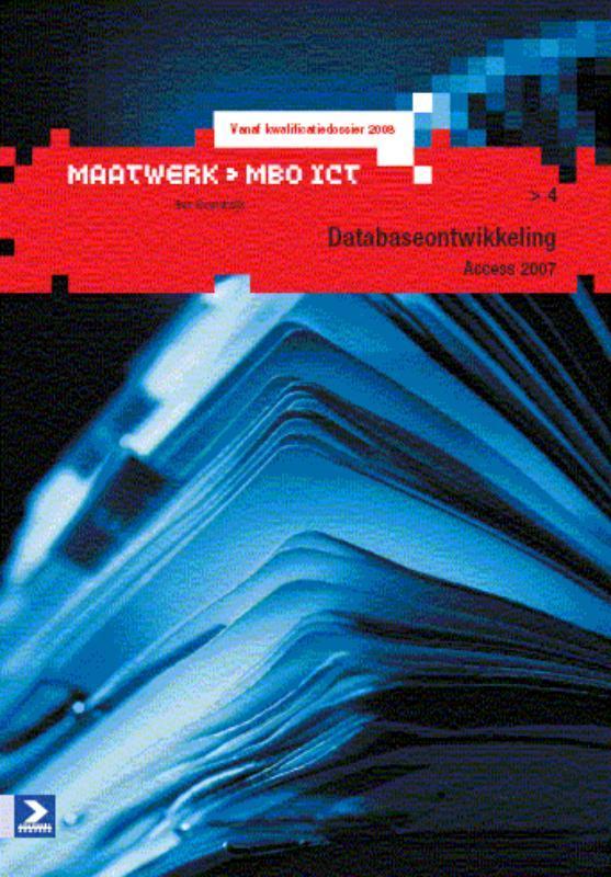 Maatwerk MBO ICT Databaseontwikkeling met Access 2007, Livres, Livres scolaires, Envoi