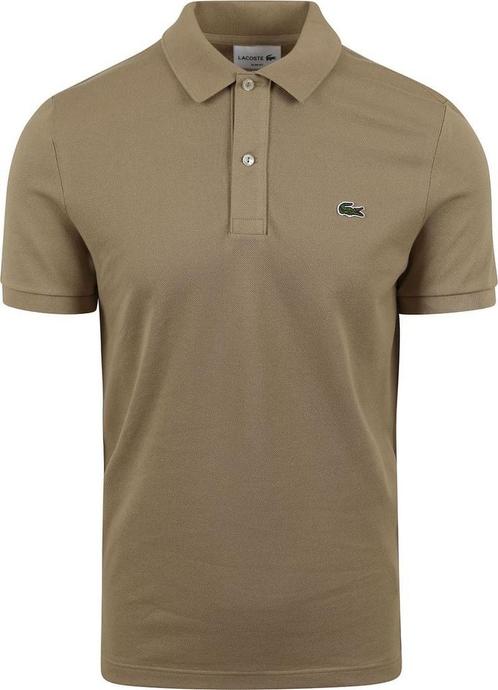 Lacoste Poloshirt Pique Beige maat Maat 52/54 (L) Heren, Kleding | Heren, Polo's, Beige, Nieuw, Maat 52/54 (L), Verzenden