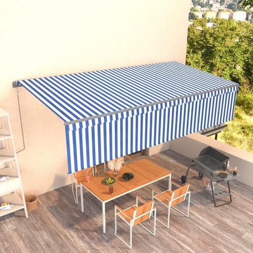 vidaXL Luifel automatisch uittrekbaar met rolgordijn 6x3 m, Tuin en Terras, Zonneschermen, Nieuw, Verzenden
