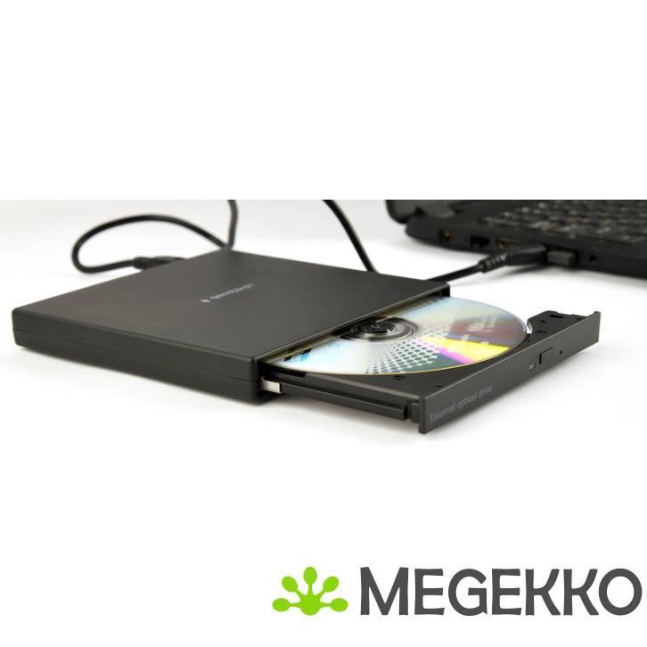 Gembird Optische Drive voor DVD Zwart, Computers en Software, Overige Computers en Software, Nieuw, Verzenden
