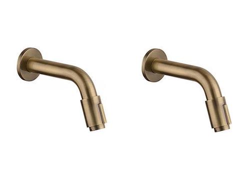 Veiling - 2x Beaux fonteinkraan wandmodel Piccolo brons, Doe-het-zelf en Bouw, Sanitair, Nieuw