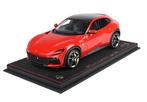 BBR 1:18 - Model sportwagen - Ferrari Purosangue 2022 Rosso, Nieuw