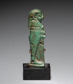 Égypte ancienne Faience Amulette dAmset, fils dHorus., Collections